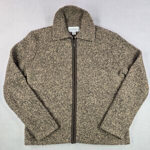 Womens Jacket Annex Full Zip Wool Acrylic Blend Sweater Size Medium